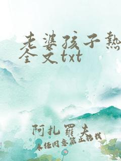 老婆孩子热炕头全文txt