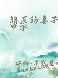 朋友的妻子韩国中字