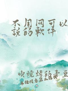 不用网可以看小说的软件