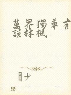 万界独尊有声小说林枫