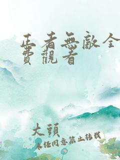 正者无敌全集免费观看
