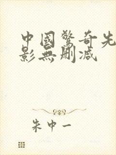 中国惊奇先生电影无删减