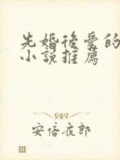 先婚后爱的宠文小说推荐