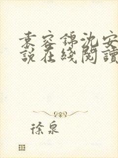 袁容锦沈安翊小说在线阅读