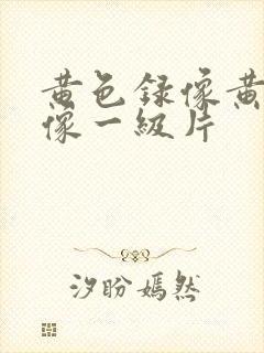 黄色录像黄色录像一级片