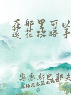 在哪里可以看黑莲花攻略手册