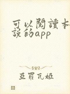 可以阅读本地小说的app