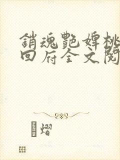 销魂艳婢桃儿爷回府全文阅读