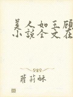美人如玉顾婉婷小说全文在线阅读