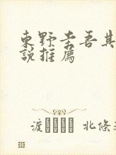 东野圭吾其他小说推荐