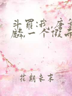 斗罗:我,唐舞麟,一个假面骑士