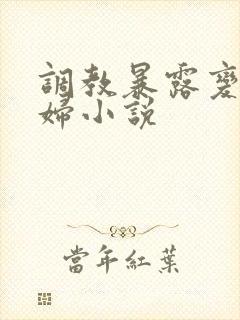 调教暴露变态艳妇小说