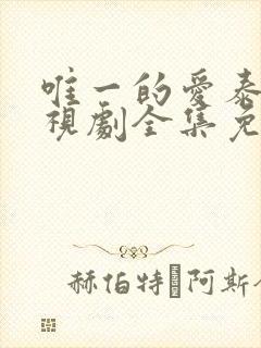 唯一的爱泰剧电视剧全集免费观看高清