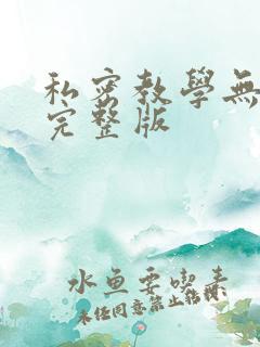 私密教学无删减完整版
