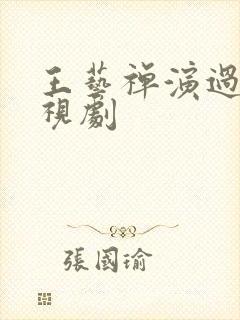 王艺禅演过的电视剧