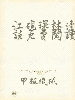 江砚琛林清浅小说免费阅读