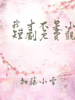 我才不是小可怜短剧免费观看