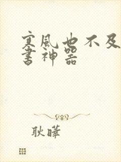 寒风也不及她追书神器