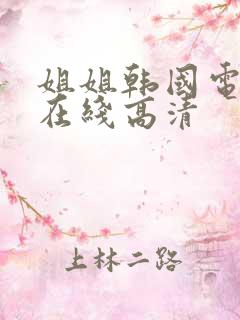 姐姐韩国电视剧在线高清