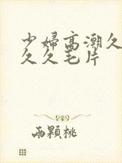 少妇高潮久久久久久毛片