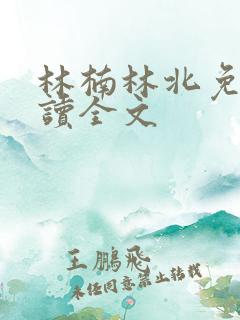 林楠林北免费阅读全文