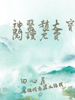神医赵大宝全文阅读免费