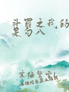 斗罗之我的武魂是勾八