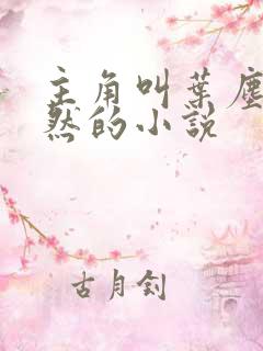 主角叫叶尘纪欣然的小说