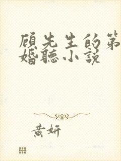 顾先生的第一宠婚听小说