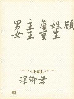 男主角姓顾团长女主重生