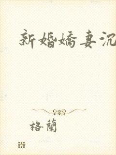 新婚娇妻沉沦