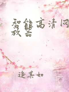 智能高清网络播放器