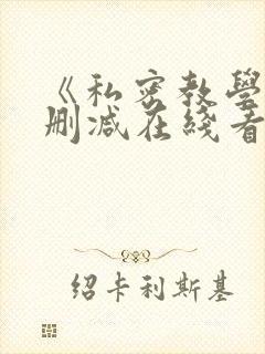《私密教学》无删减在线看