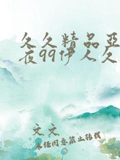 久久精品亚洲午夜99伊人久久精品