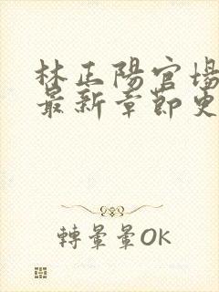 林正阳官场小说最新章节更新时间