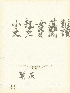 小龙女落难记全文免费阅读