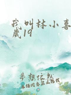 我叫林小喜今年岁19