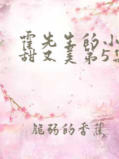 霍先生的小祖宗甜又美第5集