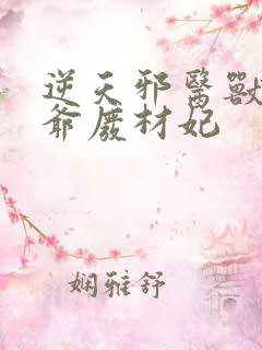 逆天邪医兽黑王爷废材妃