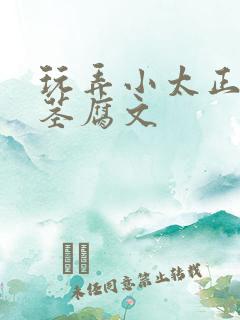 玩弄小太正的玉茎腐文