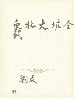 东北大坑全文下载