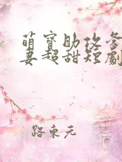 萌宝助攻爹地追妻超甜短剧免费观看全集