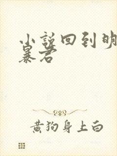 小说回到明朝当暴君