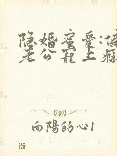 隐婚蜜爱:偏执老公宠上瘾手机版