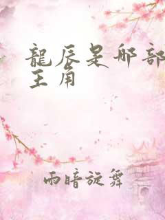 龙辰是哪部小说主角