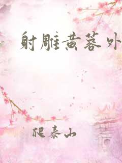射雕黄蓉外传