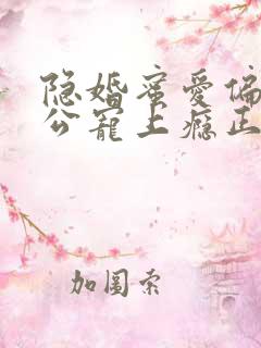 隐婚蜜爱偏执老公宠上瘾正版
