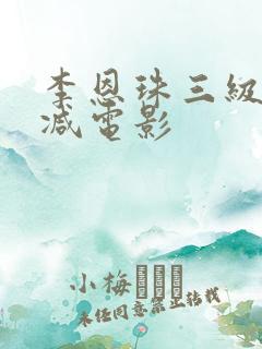 李恩珠三级无删减电影