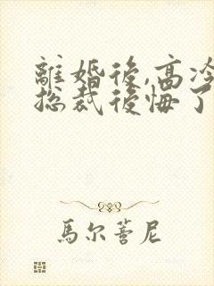 离婚后,高冷女总裁后悔了