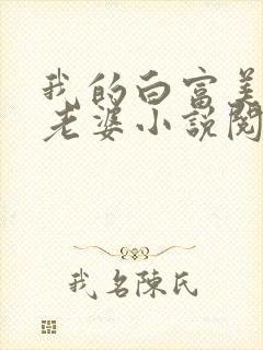 我的白富美总裁老婆小说阅读